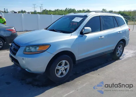 2007 Hyundai Santa Fe Gls z USA, uszkodzony, nr VIN 5NMSG13D37H085211